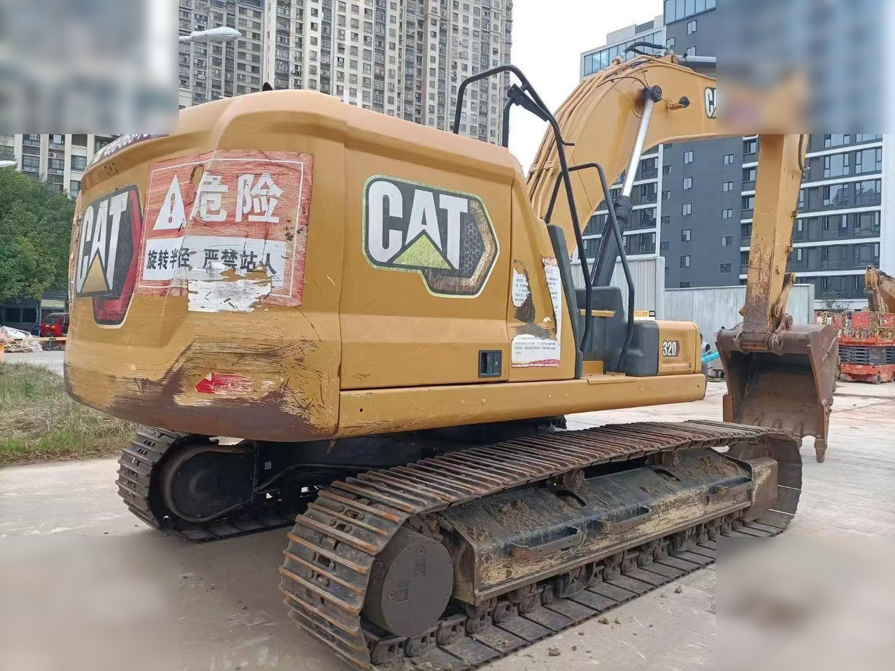 CATERPILLAR 320E - Kettenbagger: das Bild 1 CATERPILLAR 320E - Kettenbagger: das Bild 1