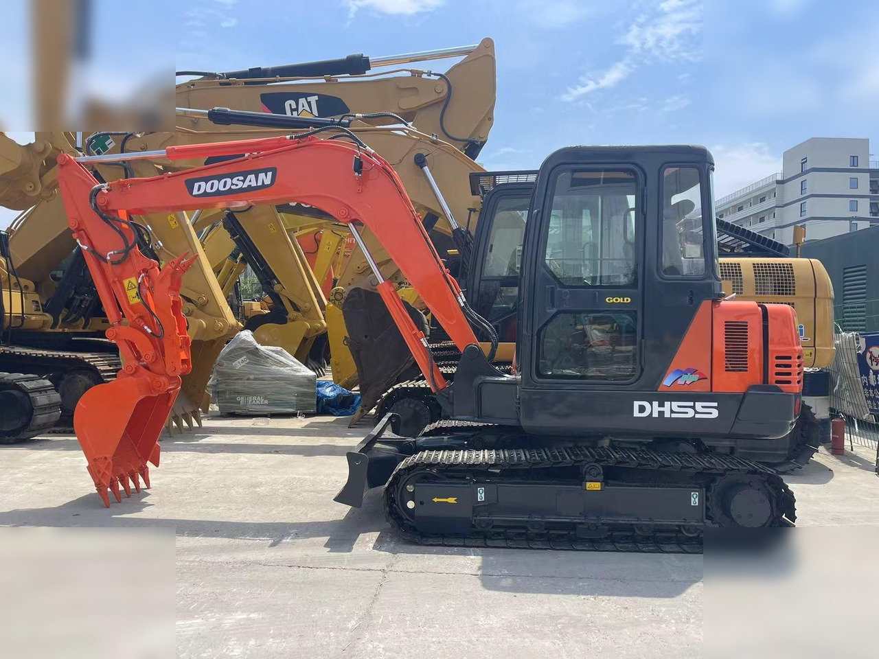 DOOSAN DH55-V - Minibagger: das Bild 1 DOOSAN DH55-V - Minibagger: das Bild 1