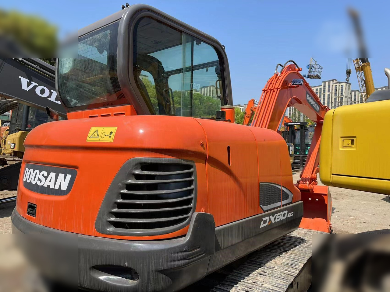 DOOSAN DX60-9C - Kettenbagger: das Bild 4 DOOSAN DX60-9C - Kettenbagger: das Bild 4