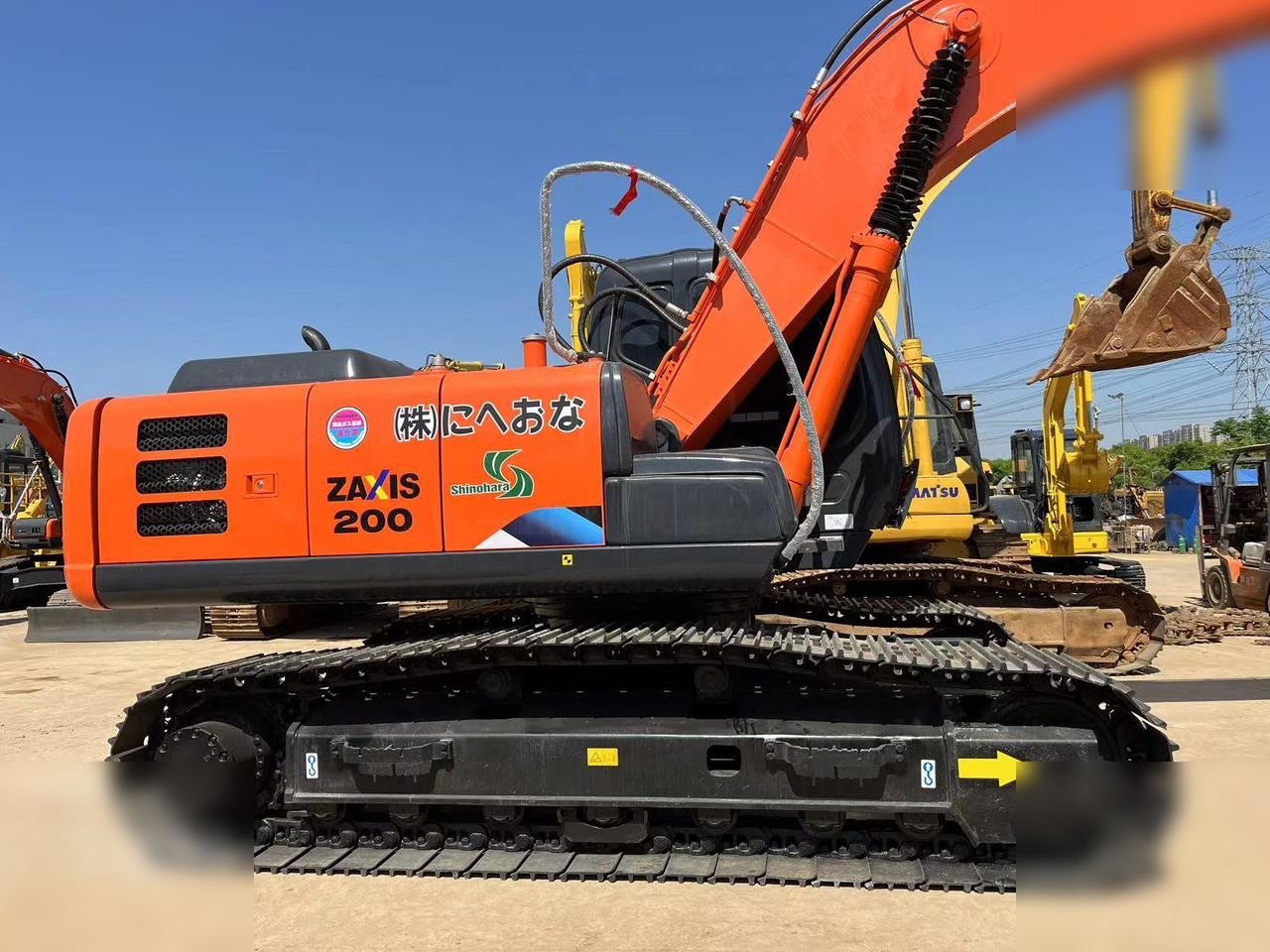 HITACHI ZX200-3G - Kettenbagger: das Bild 4 HITACHI ZX200-3G - Kettenbagger: das Bild 4
