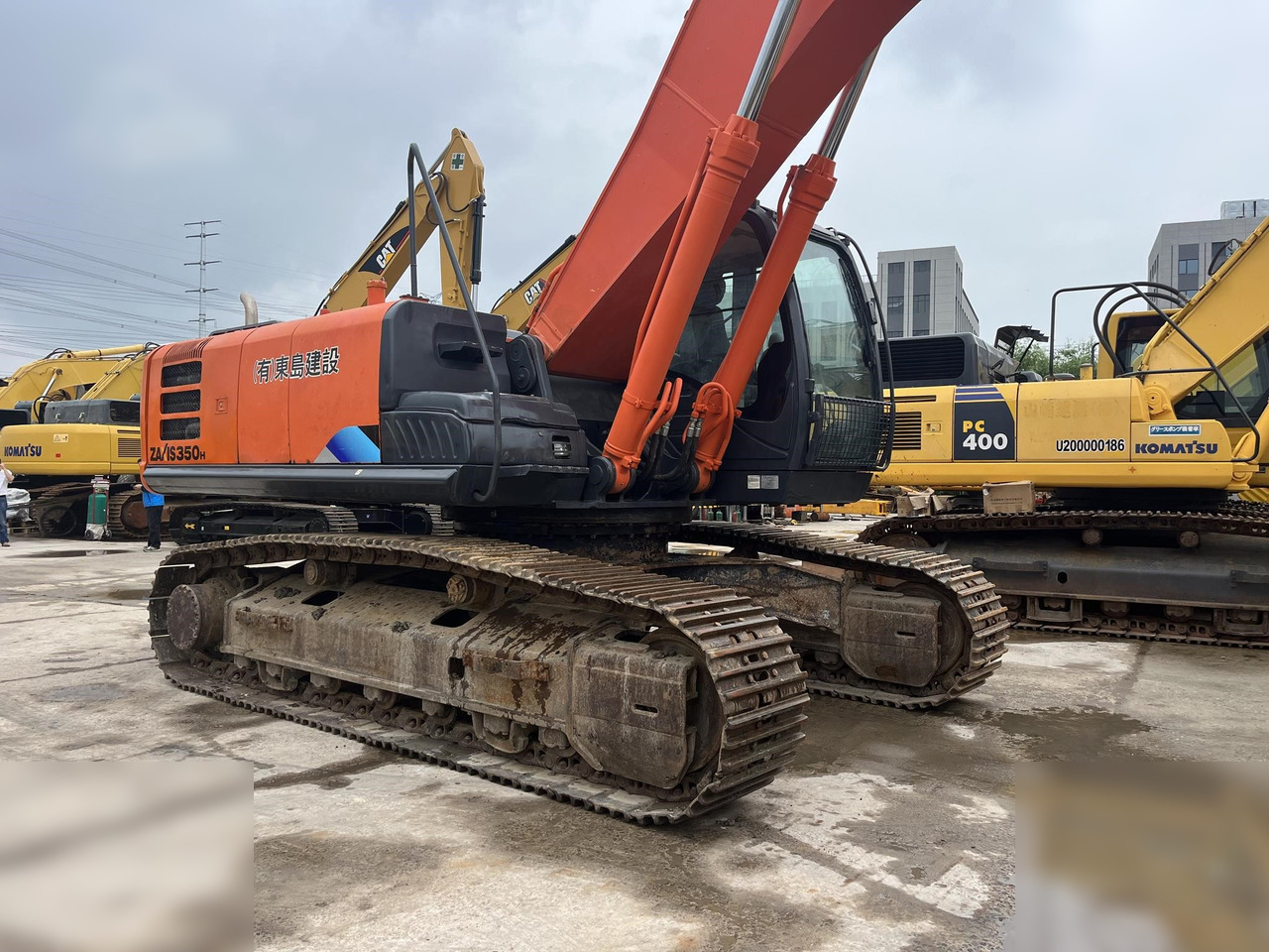 HITACHI ZX350H-5G - Kettenbagger: das Bild 5 HITACHI ZX350H-5G - Kettenbagger: das Bild 5