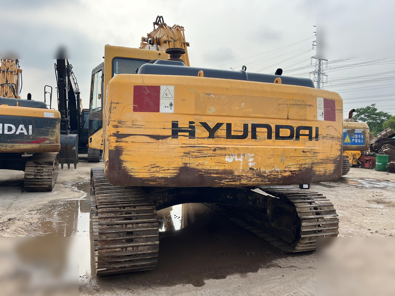 HYUNDAI ROBEX 210 LC-7 - Kettenbagger: das Bild 5 HYUNDAI ROBEX 210 LC-7 - Kettenbagger: das Bild 5