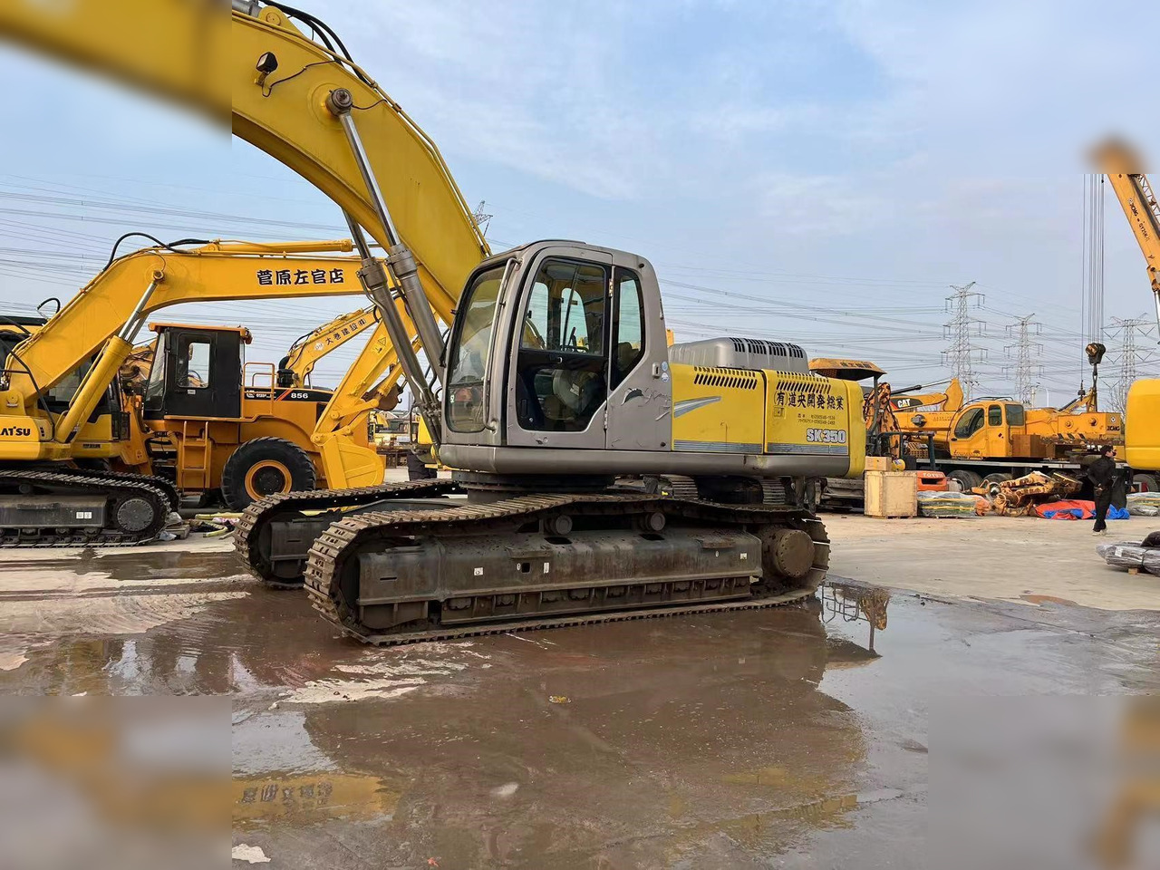 KOBELCO SK350 - Kettenbagger: das Bild 3 KOBELCO SK350 - Kettenbagger: das Bild 3