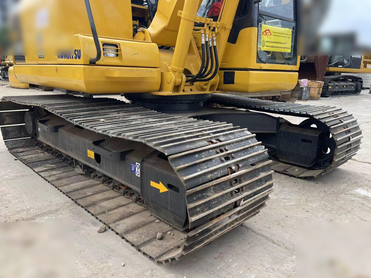KOMATSU PC130-7 - Kettenbagger: das Bild 4 KOMATSU PC130-7 - Kettenbagger: das Bild 4