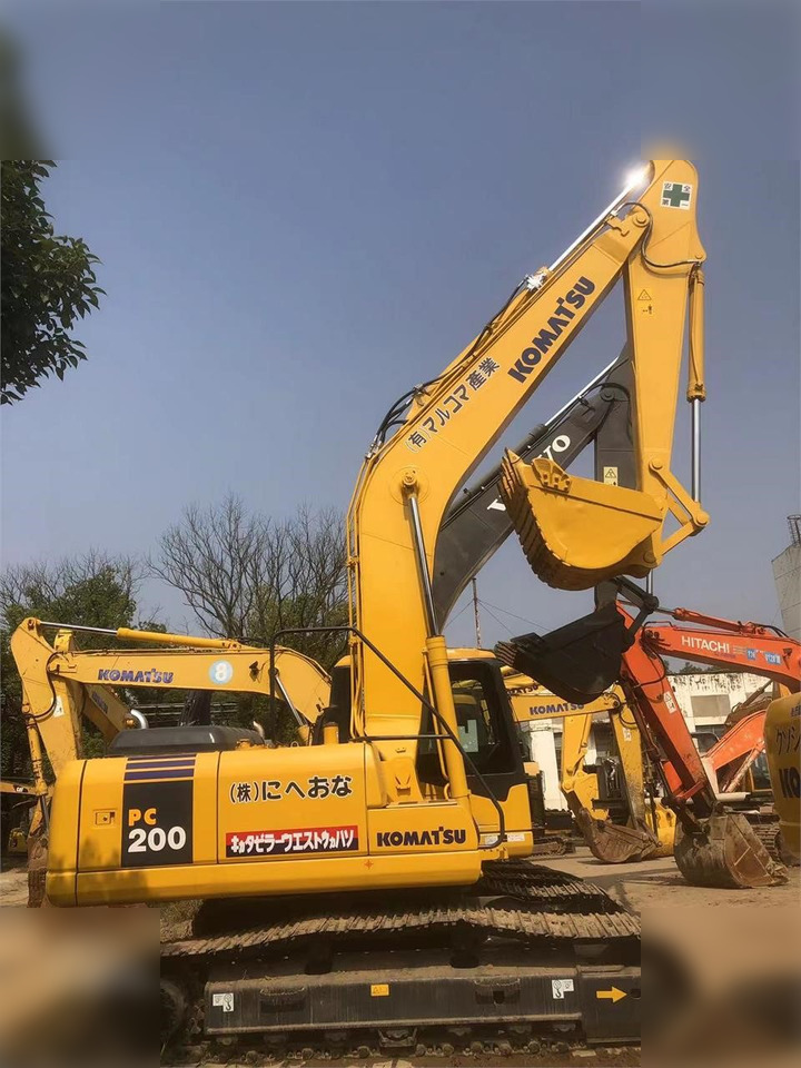 KOMATSU PC200-7 - Kettenbagger: das Bild 1 KOMATSU PC200-7 - Kettenbagger: das Bild 1