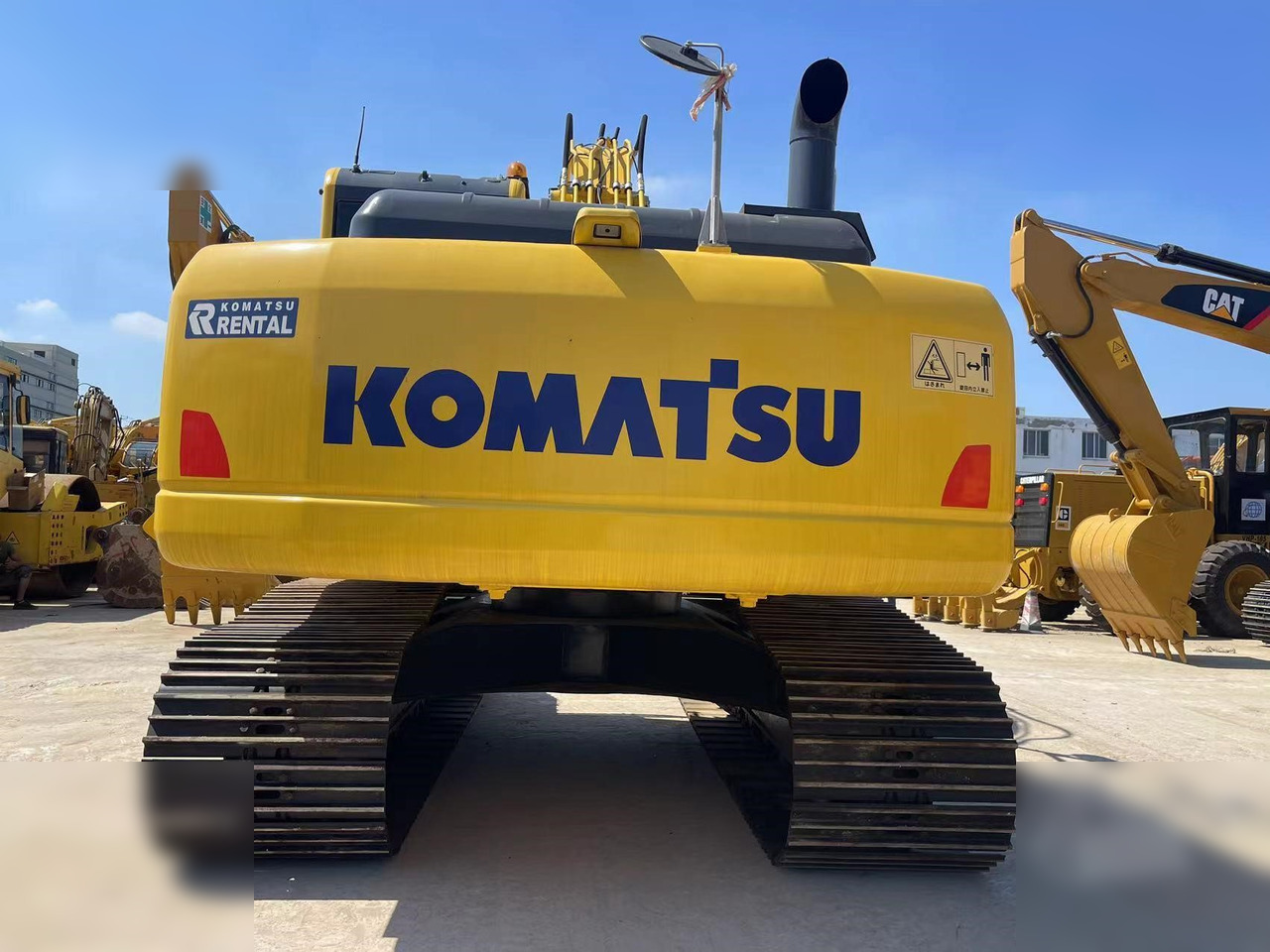 KOMATSU PC200-8 - Kettenbagger: das Bild 4 KOMATSU PC200-8 - Kettenbagger: das Bild 4