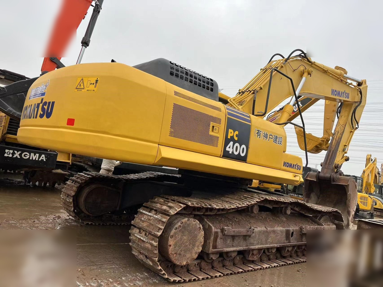 KOMATSU PC400-7 - Kettenbagger: das Bild 2 KOMATSU PC400-7 - Kettenbagger: das Bild 2