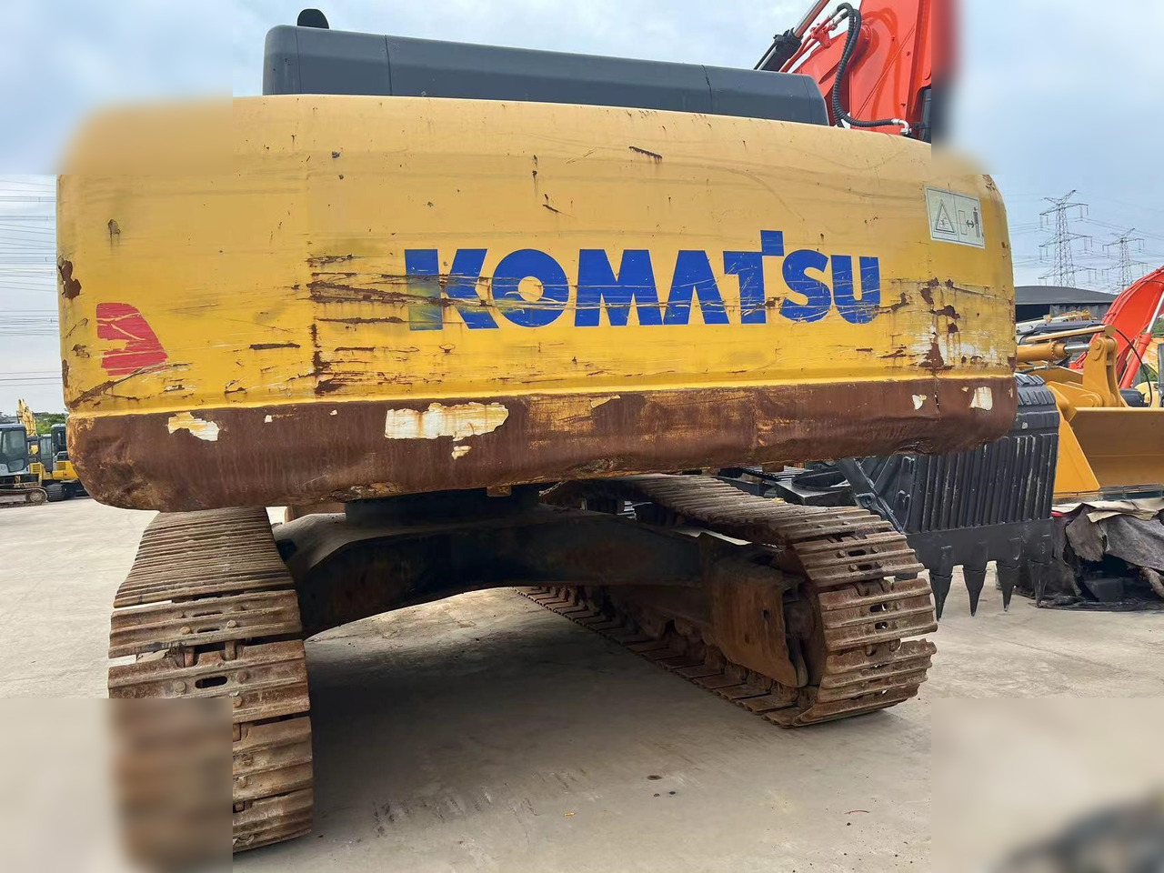 KOMATSU PC400-8 - Kettenbagger: das Bild 3 KOMATSU PC400-8 - Kettenbagger: das Bild 3