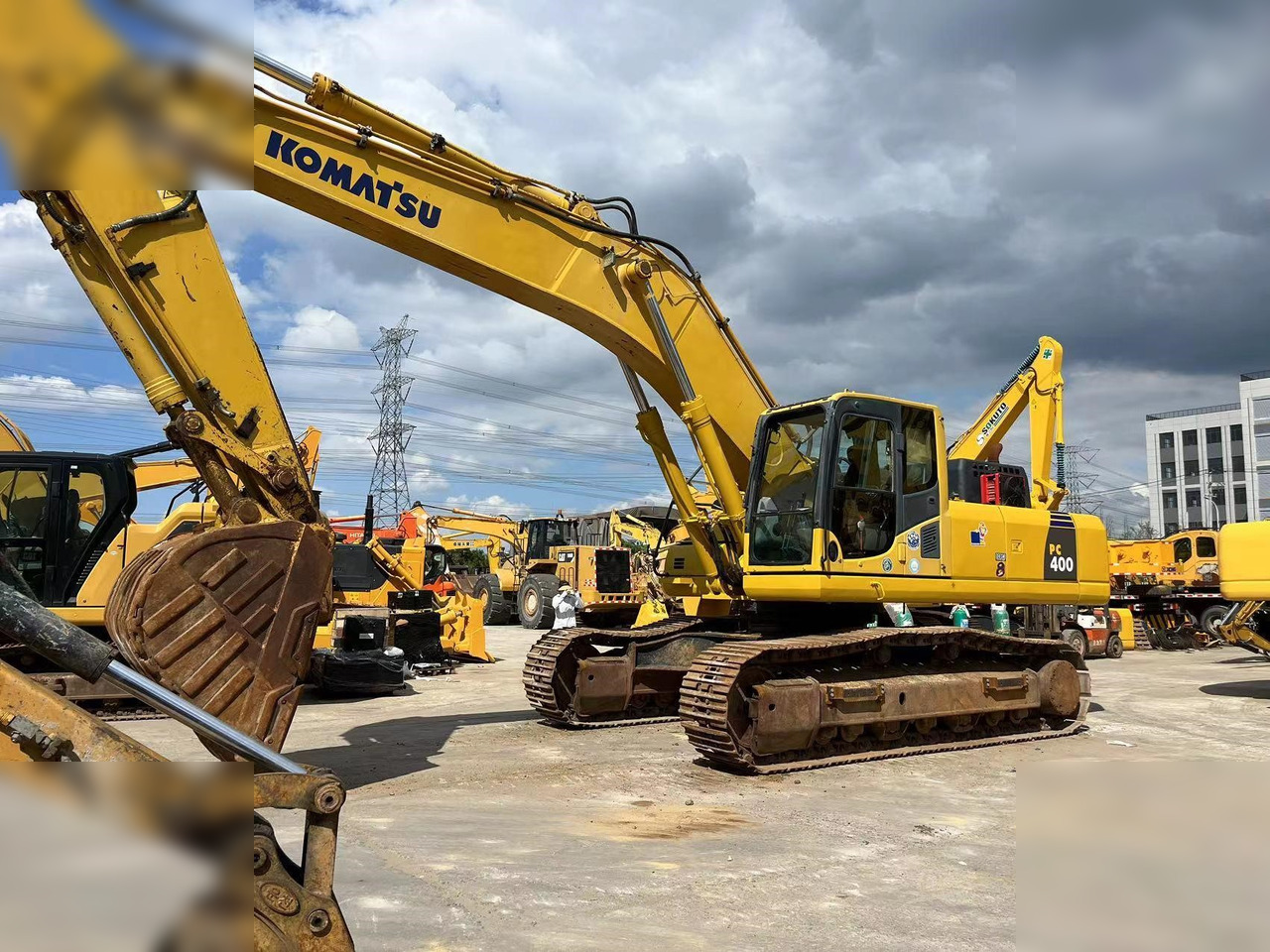 KOMATSU PC400-8R - Kettenbagger: das Bild 2 KOMATSU PC400-8R - Kettenbagger: das Bild 2