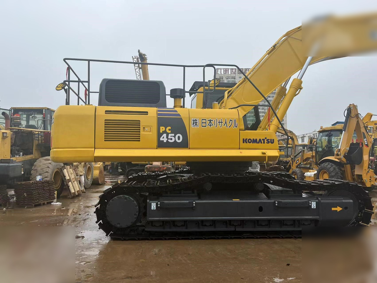 KOMATSU PC450-8 - Kettenbagger: das Bild 5 KOMATSU PC450-8 - Kettenbagger: das Bild 5