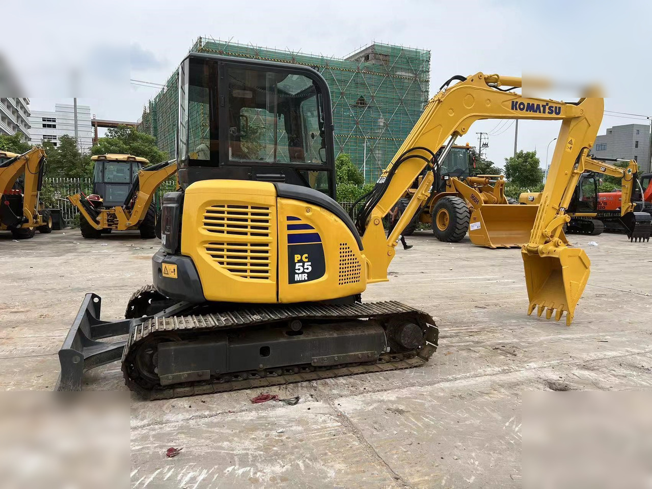 KOMATSU PC55MR-2 - Minibagger: das Bild 1 KOMATSU PC55MR-2 - Minibagger: das Bild 1