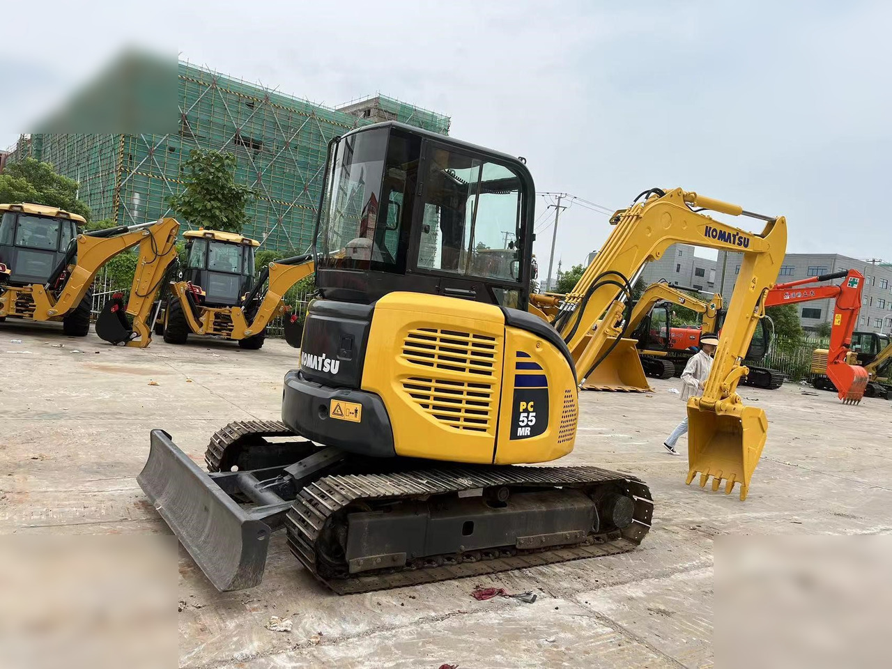 KOMATSU PC55MR-2 - Minibagger: das Bild 3 KOMATSU PC55MR-2 - Minibagger: das Bild 3