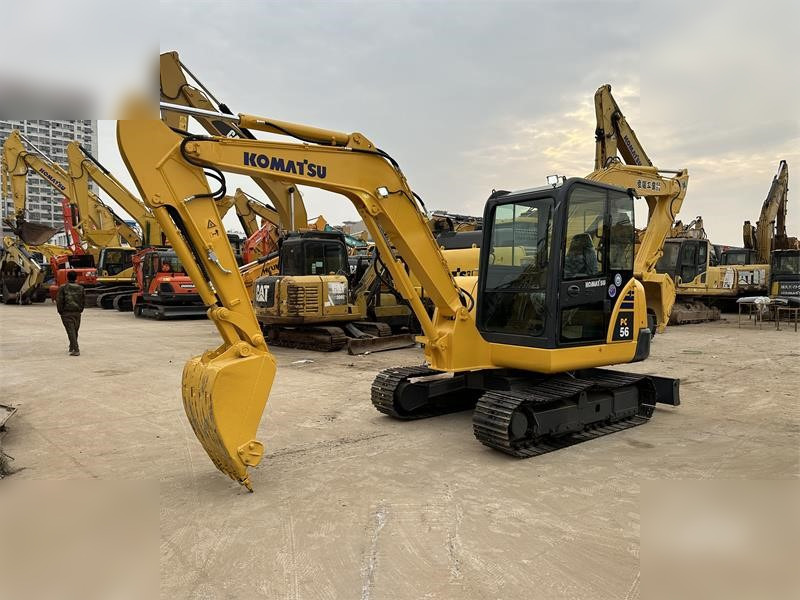 KOMATSU PC56-7 - Minibagger: das Bild 4 KOMATSU PC56-7 - Minibagger: das Bild 4