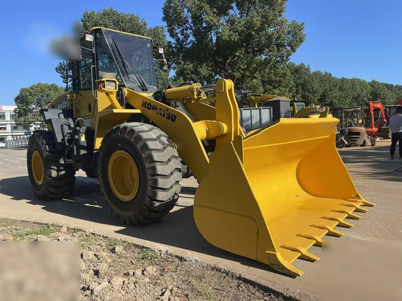 KOMATSU WA320-5 - Radlader: das Bild 2 KOMATSU WA320-5 - Radlader: das Bild 2