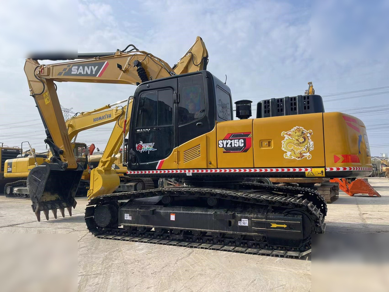 SANY SY215C - Kettenbagger: das Bild 1 SANY SY215C - Kettenbagger: das Bild 1