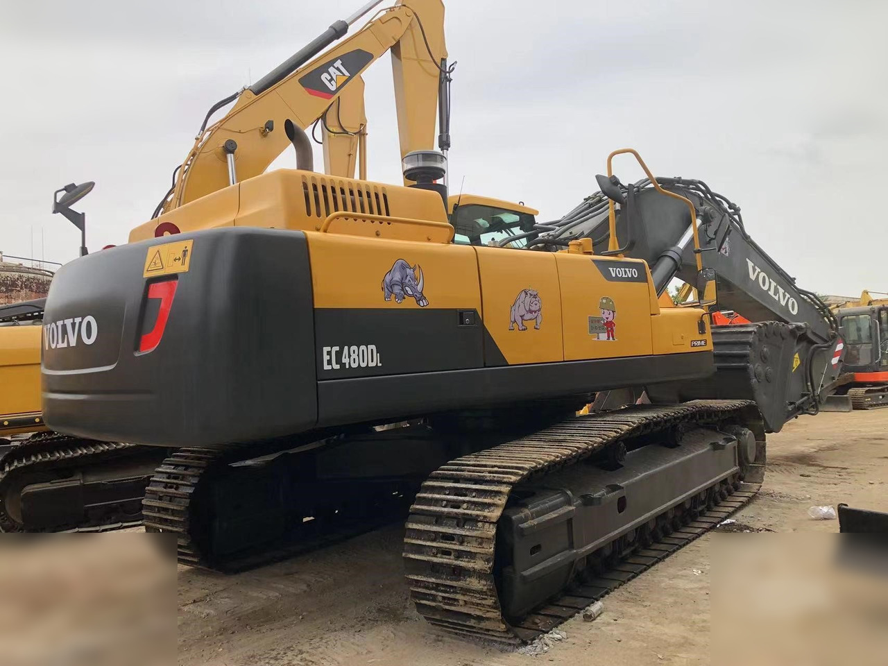 VOLVO EC480DL - Kettenbagger: das Bild 2 VOLVO EC480DL - Kettenbagger: das Bild 2