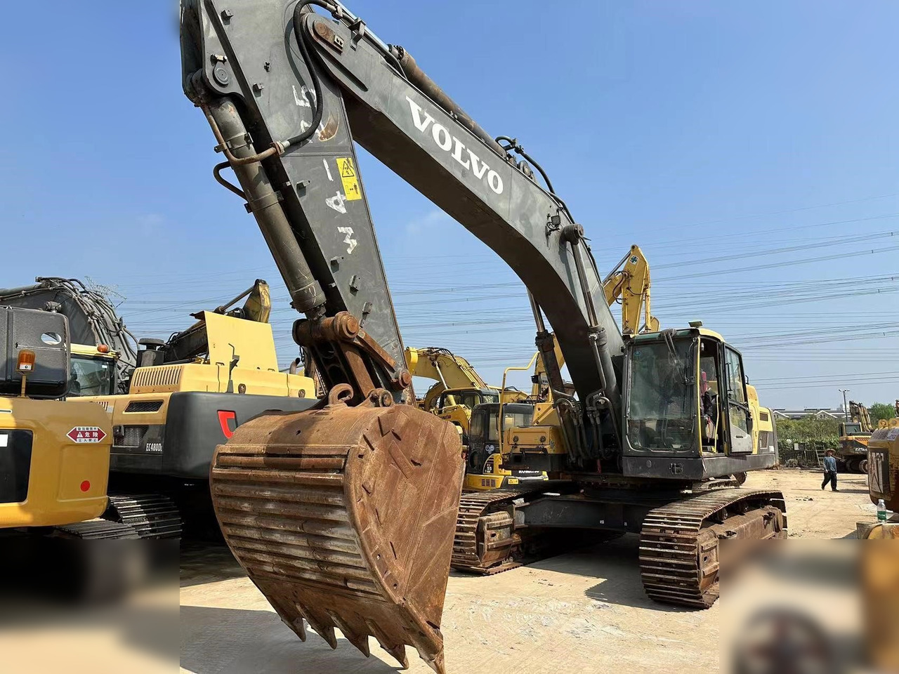 VOLVO EC480DL - Kettenbagger: das Bild 2 VOLVO EC480DL - Kettenbagger: das Bild 2