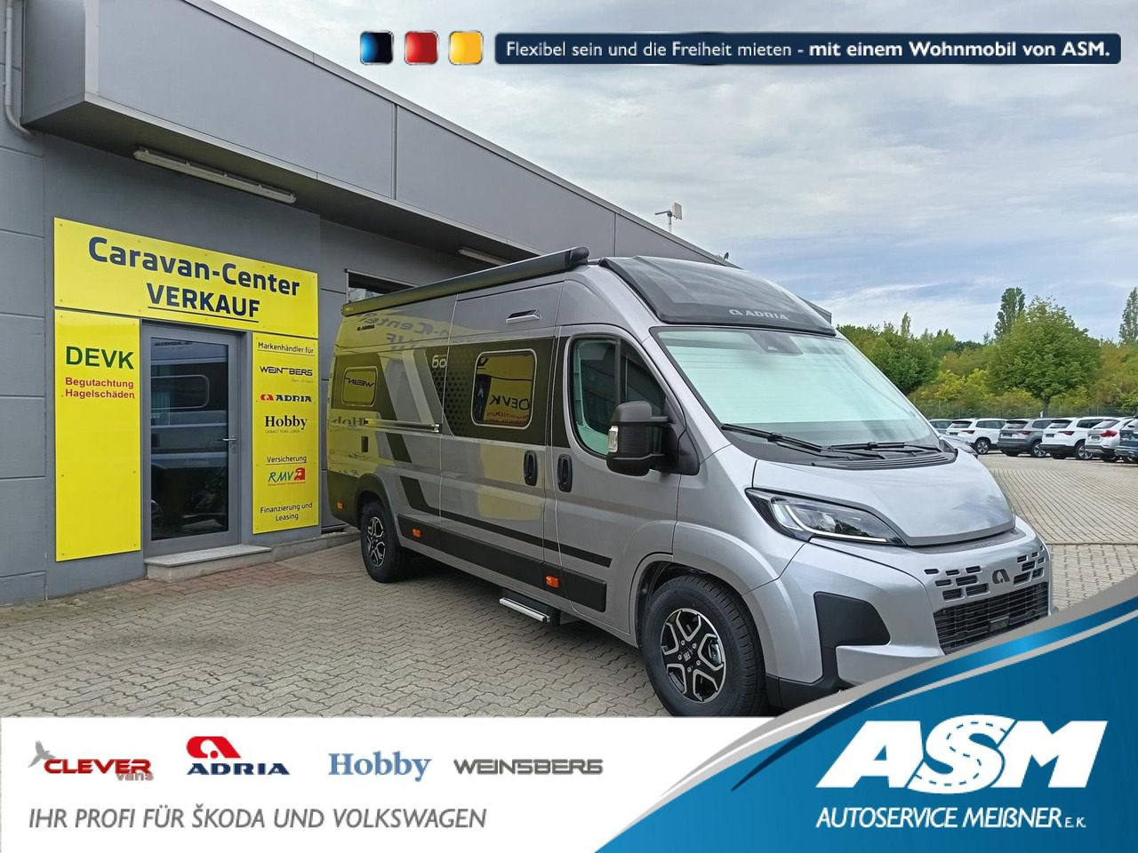 Adria Twin "60Y" 640 SLB 4,25MAXI*JUBILEE*MARKISE*LED - Camper Van: das Bild 1 Adria Twin "60Y" 640 SLB 4,25MAXI*JUBILEE*MARKISE*LED - Camper Van: das Bild 1