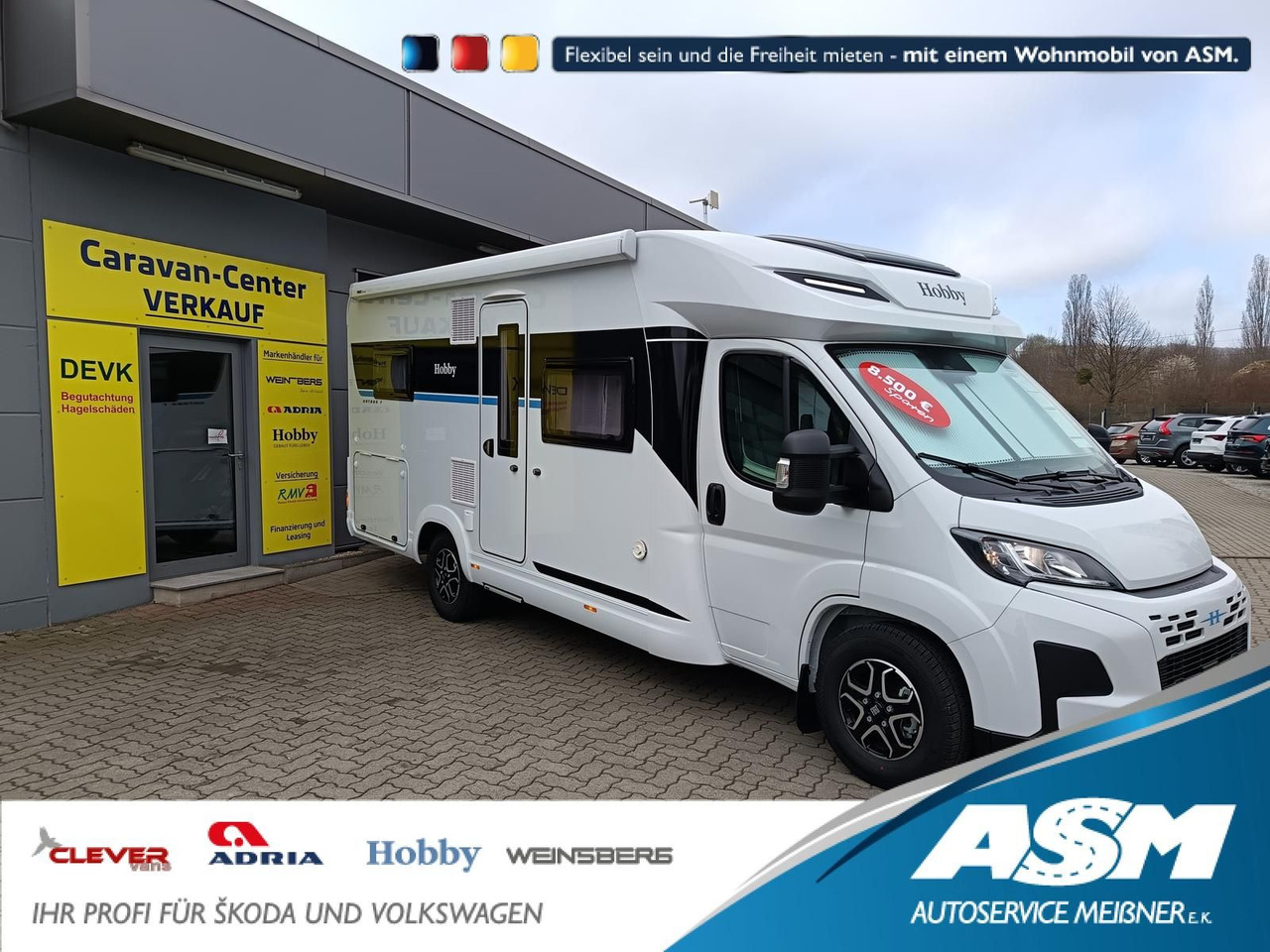 Hobby Ontour T 700 FH*180PS*CAMPERNET*LITHIUM*MARKISE* - Teilintegriertes Wohnmobil: das Bild 1 Hobby Ontour T 700 FH*180PS*CAMPERNET*LITHIUM*MARKISE* - Teilintegriertes Wohnmobil: das Bild 1
