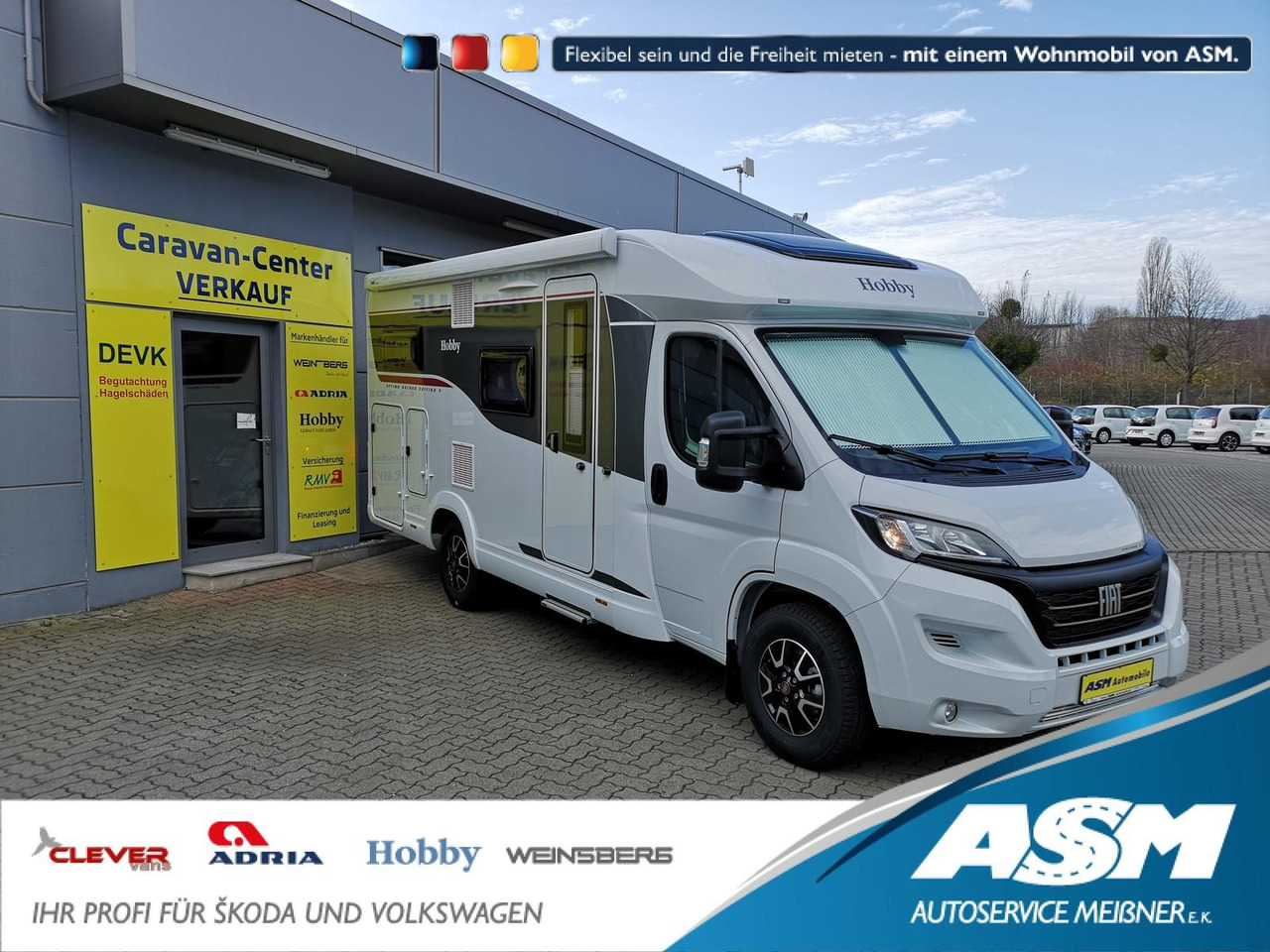 Hobby Optima V65 GE Edition F*AHK*MARKISE*NAVI*SOFORT* - Teilintegriertes Wohnmobil: das Bild 1 Hobby Optima V65 GE Edition F*AHK*MARKISE*NAVI*SOFORT* - Teilintegriertes Wohnmobil: das Bild 1
