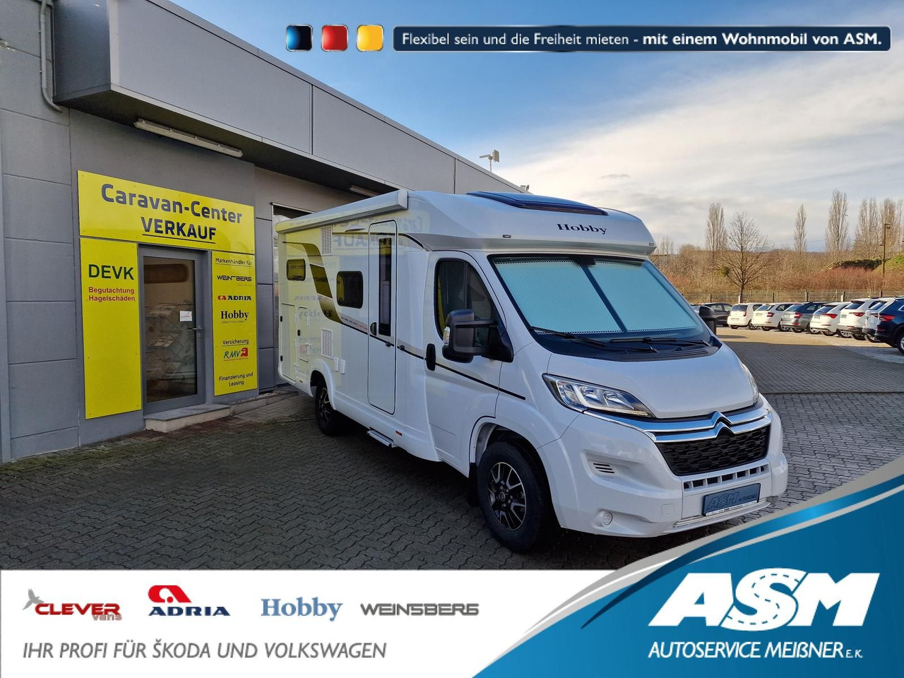 Hobby Optima V65 GE Ontour Edition*MARKISE*TV*SOFORT* - Teilintegriertes Wohnmobil: das Bild 1 Hobby Optima V65 GE Ontour Edition*MARKISE*TV*SOFORT* - Teilintegriertes Wohnmobil: das Bild 1