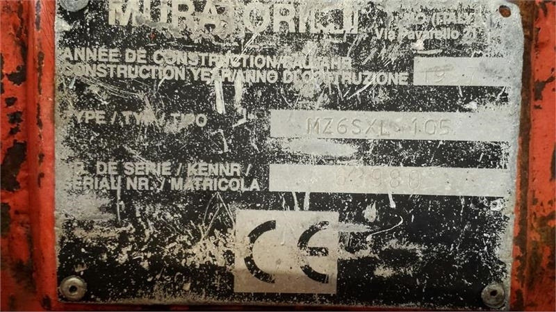 Muratori MZ6SXL 105 - Kommunal-/ Sonderfahrzeug: das Bild 5 Muratori MZ6SXL 105 - Kommunal-/ Sonderfahrzeug: das Bild 5