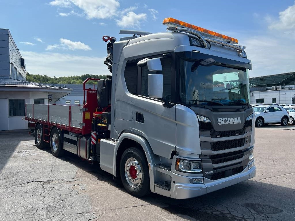 Scania G 360 6x2*4 Brädgårdsbil - Autokran: das Bild 3 Scania G 360 6x2*4 Brädgårdsbil - Autokran: das Bild 3