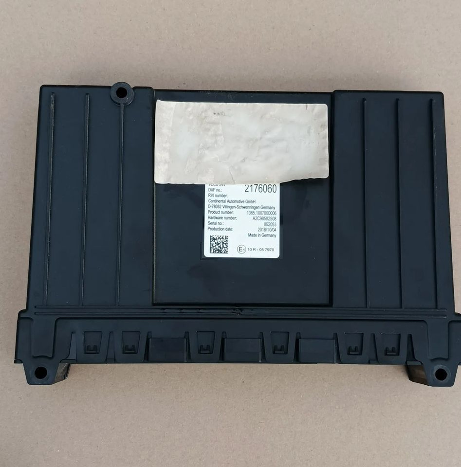 DAF XF 106 EURO 6 MX13 KOMPUTER MODUŁ STEROWNIK VECU 2176060 - Steuergerät für LKW: das Bild 1 DAF XF 106 EURO 6 MX13 KOMPUTER MODUŁ STEROWNIK VECU 2176060 - Steuergerät für LKW: das Bild 1