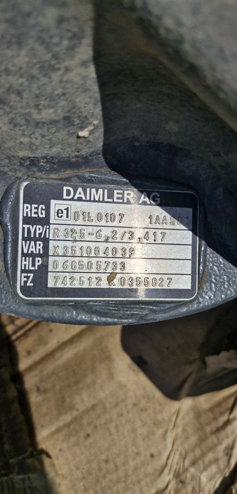 MERCEDES ATEGO MOST TYLNY DYFER DYFERENCJAŁ - Hinterachse für LKW: das Bild 3 MERCEDES ATEGO MOST TYLNY DYFER DYFERENCJAŁ - Hinterachse für LKW: das Bild 3