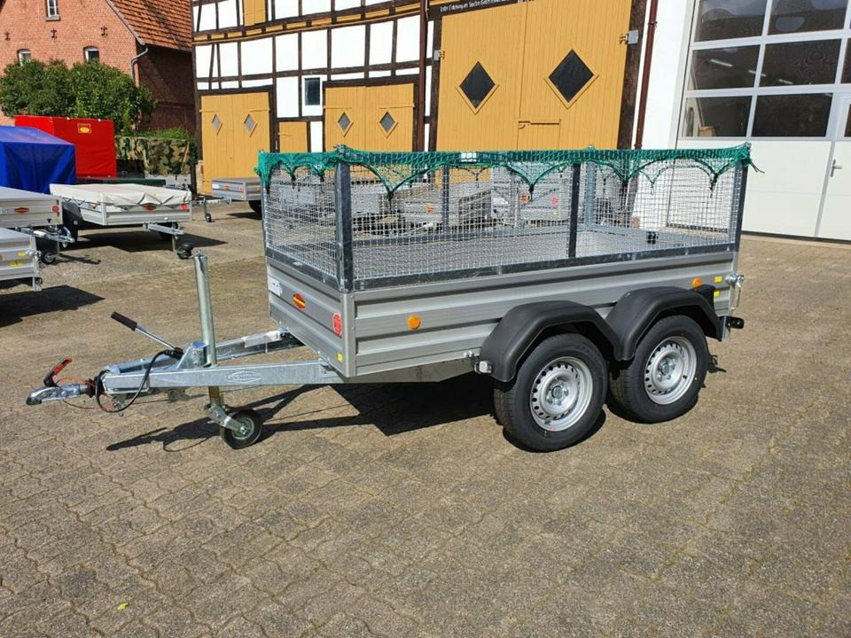 Böckmann PKW Anhänger, 2000 kg, Tandem, neu, Gitteraufbau - Pritschenanhänger/ Plattformanhänger: das Bild 2 Böckmann PKW Anhänger, 2000 kg, Tandem, neu, Gitteraufbau - Pritschenanhänger/ Plattformanhänger: das Bild 2