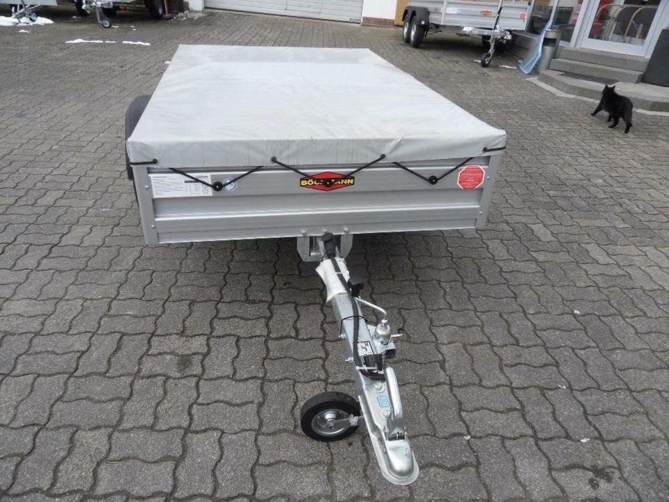 Böckmann PKW Anhänger, 750 kg, Neu, Flachplane - PKW Anhänger: das Bild 2 Böckmann PKW Anhänger, 750 kg, Neu, Flachplane - PKW Anhänger: das Bild 2