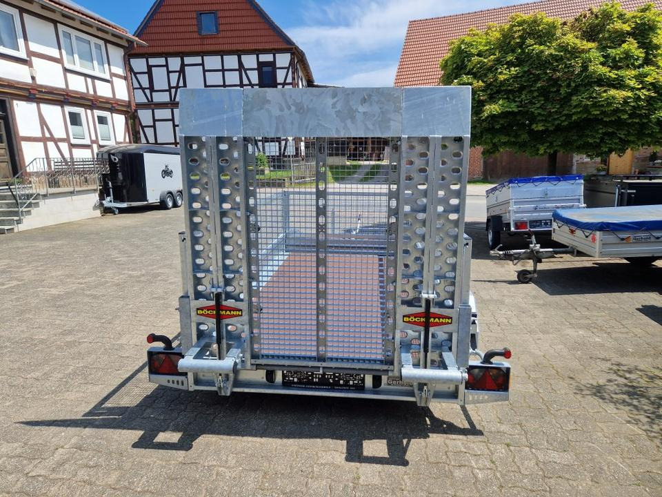 Böckmann PKW-Anhänger Maschinentransporter Gitteraufsatz 3,5t - Baumaschinenanhänger: das Bild 2 Böckmann PKW-Anhänger Maschinentransporter Gitteraufsatz 3,5t - Baumaschinenanhänger: das Bild 2