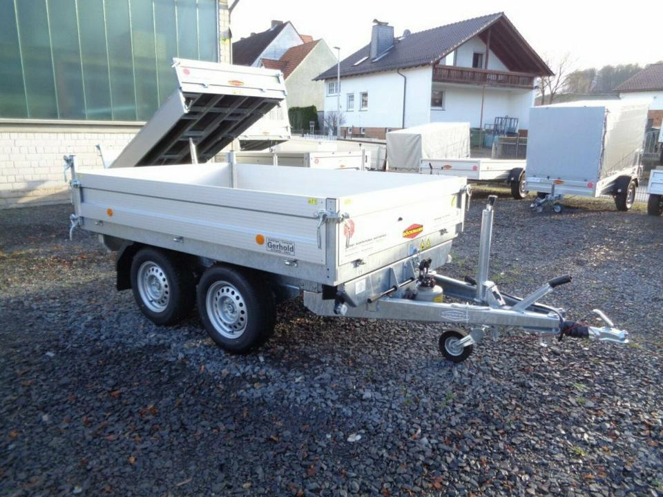 Böckmann PKW-Anhänger, Rückwärtskipper, 2,7 to. Tandem - Kipper Anhänger: das Bild 2 Böckmann PKW-Anhänger, Rückwärtskipper, 2,7 to. Tandem - Kipper Anhänger: das Bild 2