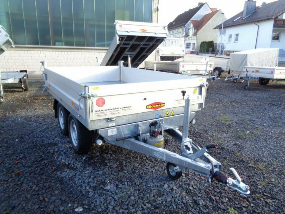 Böckmann PKW-Anhänger, Rückwärtskipper, 2,7 to. Tandem - Kipper Anhänger: das Bild 3 Böckmann PKW-Anhänger, Rückwärtskipper, 2,7 to. Tandem - Kipper Anhänger: das Bild 3