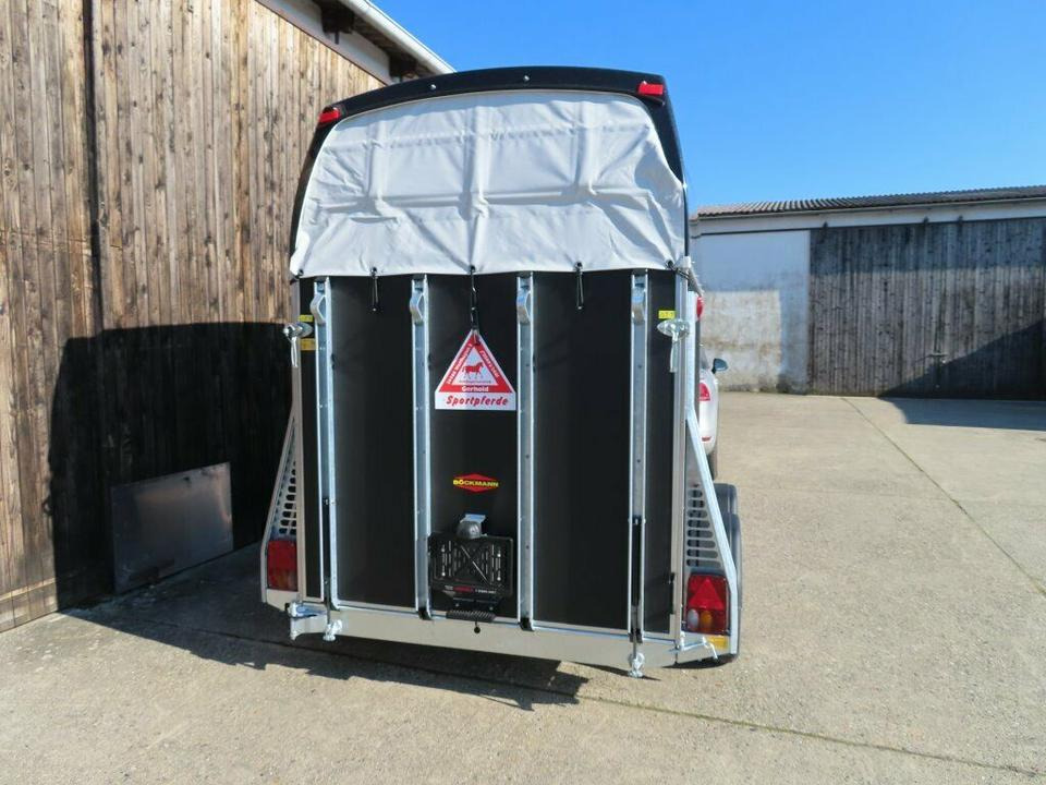 Böckmann Pferdeanhänger DUO s.+b., Sattelk., Aluboden Flügeltür - Pferdeanhänger: das Bild 5 Böckmann Pferdeanhänger DUO s.+b., Sattelk., Aluboden Flügeltür - Pferdeanhänger: das Bild 5