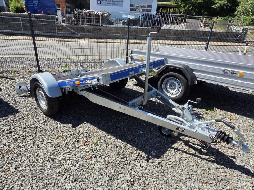 PKW-Anhänger 13 Stützrad Kippbar Motorrad Rasenmäher Quad 100km/h - Motorradanhänger: das Bild 1 PKW-Anhänger 13 Stützrad Kippbar Motorrad Rasenmäher Quad 100km/h - Motorradanhänger: das Bild 1