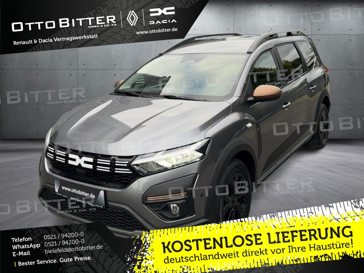 Dacia Jogger Extreme TCe110 5-Sitze CITY-PAKET/NAVI - Kombi: das Bild 1 Dacia Jogger Extreme TCe110 5-Sitze CITY-PAKET/NAVI - Kombi: das Bild 1