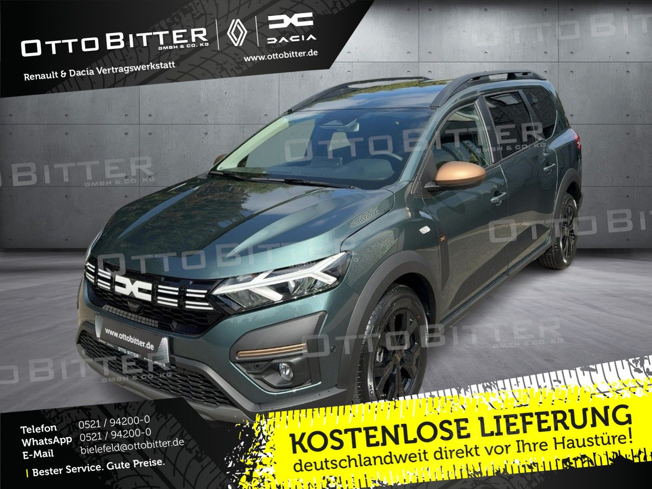 Dacia Jogger Extreme TCe110 5-Sitze CITY-PAKET/NAVI - Kombi: das Bild 1 Dacia Jogger Extreme TCe110 5-Sitze CITY-PAKET/NAVI - Kombi: das Bild 1