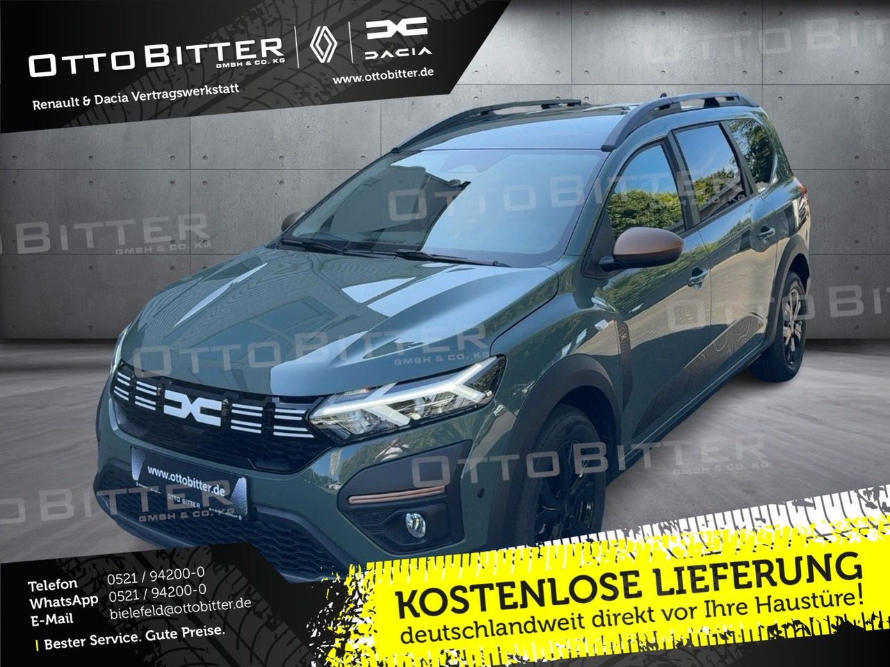 Dacia Jogger Extreme TCe110 5-Sitze CITY-PAKET/NAVI - Kombi: das Bild 1 Dacia Jogger Extreme TCe110 5-Sitze CITY-PAKET/NAVI - Kombi: das Bild 1