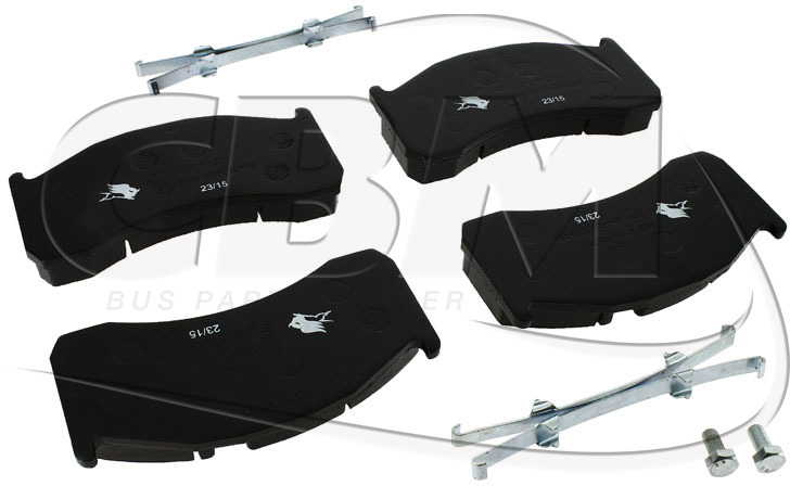 MERITOR BRAKE PAD KIT - TIMKEN BOSCH (SET1040900SA | SET1040 | 0986015670) - Bremsklötze für Bus: das Bild 1 MERITOR BRAKE PAD KIT - TIMKEN BOSCH (SET1040900SA | SET1040 | 0986015670) - Bremsklötze für Bus: das Bild 1