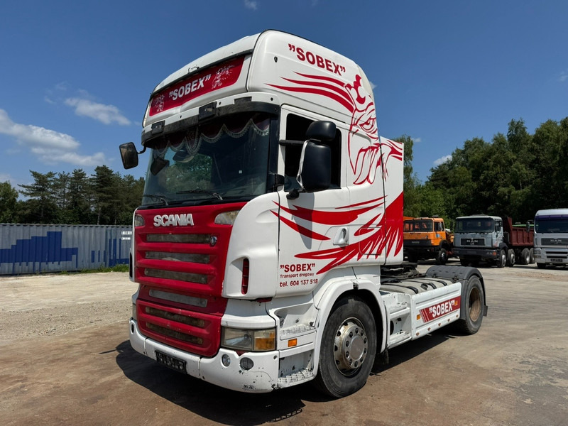 Scania R 420 Topline (PTO / MANUAL GEARBOX / BOITE MANUELLE / HYDRAULIC) - Sattelzugmaschine: das Bild 1 Scania R 420 Topline (PTO / MANUAL GEARBOX / BOITE MANUELLE / HYDRAULIC) - Sattelzugmaschine: das Bild 1