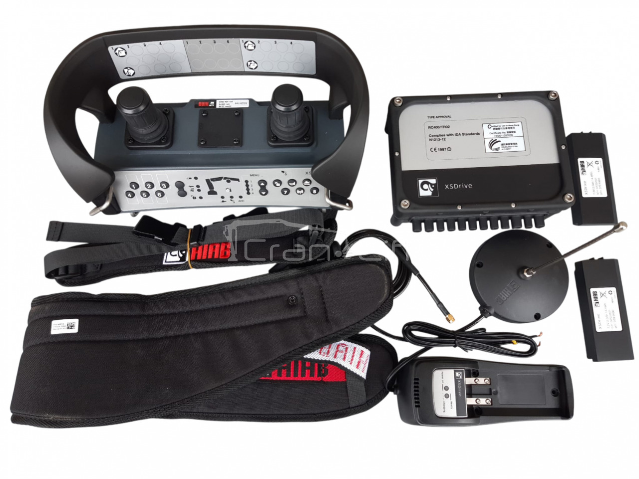 Zestaw sterowania radiowego 4 osiowy 2 joystick 4547582 XSDrive radio HIAB - Schalthebel für Ladekran: das Bild 3 Zestaw sterowania radiowego 4 osiowy 2 joystick 4547582 XSDrive radio HIAB - Schalthebel für Ladekran: das Bild 3