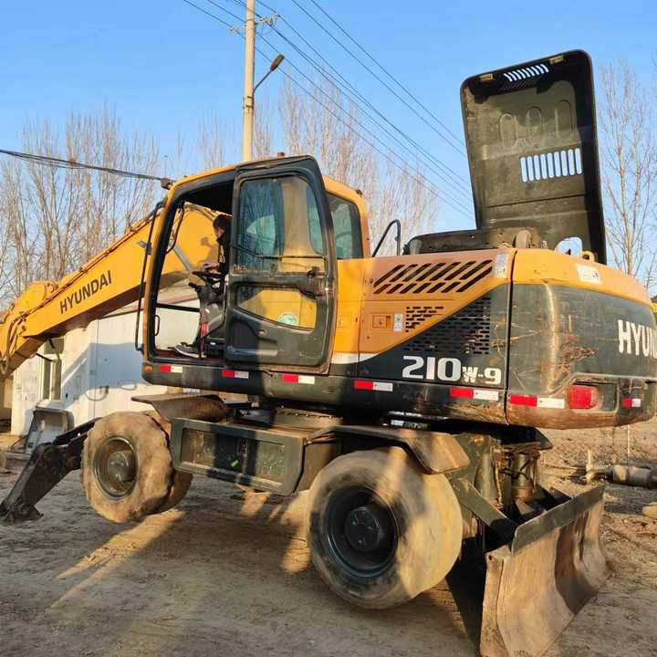 Second Hand Original Korea Brand hyundai 210-9 Wheel Excavator Hot Sale - Mobilbagger: das Bild 1 Second Hand Original Korea Brand hyundai 210-9 Wheel Excavator Hot Sale - Mobilbagger: das Bild 1