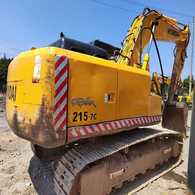 Second-hand Original Hyundai R215-7C Crawler Excavator - Bagger: das Bild 2 Second-hand Original Hyundai R215-7C Crawler Excavator - Bagger: das Bild 2