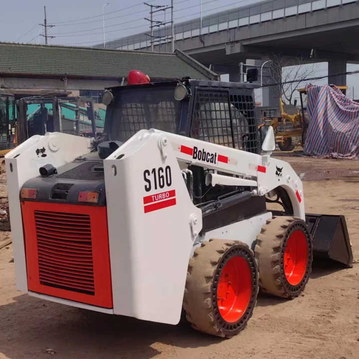 Used Bob Cat Bob Cat S160 Used Mini Skid Steer Wheel Loader Multifunctional Track Loaders Bobcat S160 2.7 Ton - Kompaktlader: das Bild 4 Used Bob Cat Bob Cat S160 Used Mini Skid Steer Wheel Loader Multifunctional Track Loaders Bobcat S160 2.7 Ton - Kompaktlader: das Bild 4
