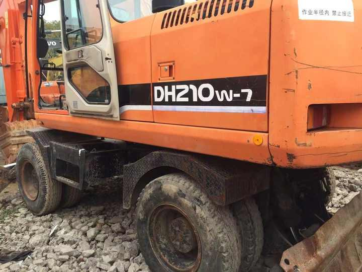 Used Digger Doosan Dh210w-7 Construction Machinery Construction Digger Used Doosan Dh210w-7 Cheap Excavator - Mobilbagger: das Bild 4 Used Digger Doosan Dh210w-7 Construction Machinery Construction Digger Used Doosan Dh210w-7 Cheap Excavator - Mobilbagger: das Bild 4