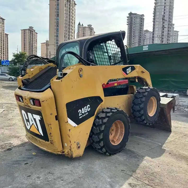 Used Wheel Loader CAT246C Caterpillar 246C Mini Wheel Skid Steer Loader in Stock - Kompaktlader: das Bild 4 Used Wheel Loader CAT246C Caterpillar 246C Mini Wheel Skid Steer Loader in Stock - Kompaktlader: das Bild 4