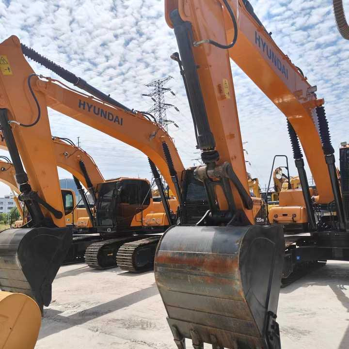 Used hyundai 220-9 Excavator with Good Performance for Sale - Bagger: das Bild 2 Used hyundai 220-9 Excavator with Good Performance for Sale - Bagger: das Bild 2