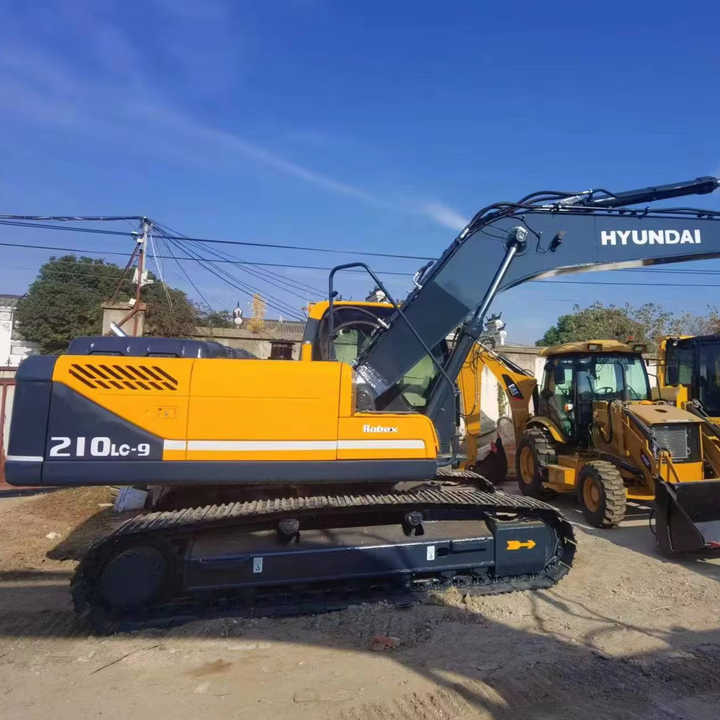 Hyundai Excavator Used Machine 210-9s Heavy Construction Equipment Crawler Excavator Hot Sale - Bagger: das Bild 1 Hyundai Excavator Used Machine 210-9s Heavy Construction Equipment Crawler Excavator Hot Sale - Bagger: das Bild 1