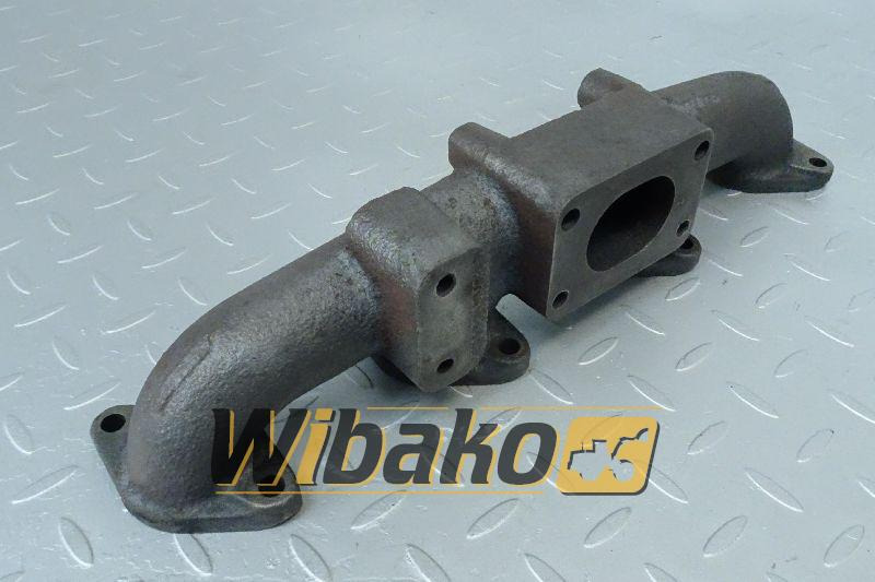 Exhaust manifold for engine Kubota V3800 1C041-12312 - Abgaskrümmer für Baumaschine: das Bild 1 Exhaust manifold for engine Kubota V3800 1C041-12312 - Abgaskrümmer für Baumaschine: das Bild 1